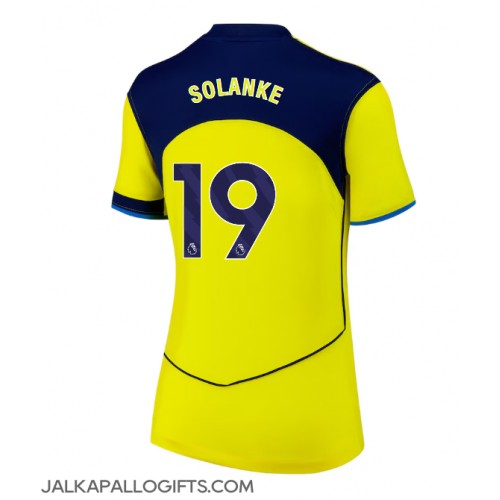 Tottenham Hotspur Dominic Solanke #19 Kolmaspaita Naiset 2025-26 Lyhythihainen
